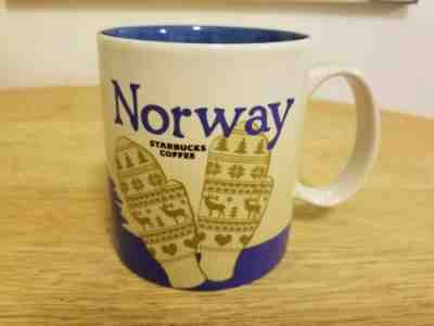 Starbucks 2016 Norway Global Icon Collectible Mug, 16 oz. Mittens, Hard To Find  - Sold on eBay Jan, 15th 2020 for $49.99