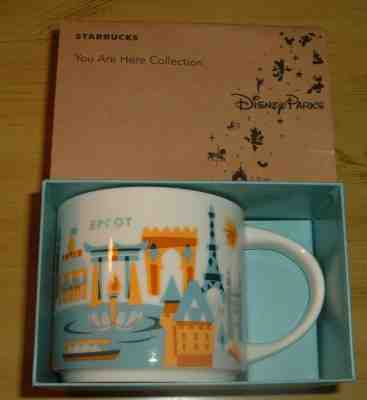 Starbucks - Disney World - EPCOT Coffee Mug - YAH - You Are Here - NEW IN BOX - Sold on eBay Jan, 15th 2020 for $26.99