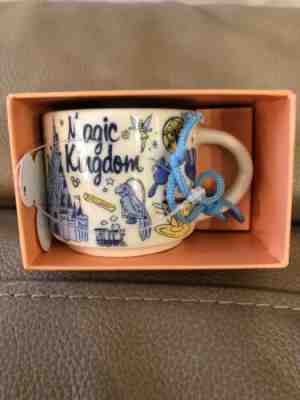 Disney Parks Starbucks Been There Magic Kingdom Coffee Mug Ornament New with Box - Sold on eBay Jan, 15th 2020 for $23.95