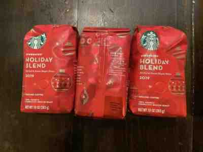 Starbucks HOLIDAY BLEND 2019 Lot Of 3 - Sold on eBay Jan, 15th 2020 for $19.95