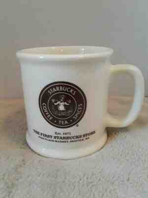 Pike Place Market First Starbucks Store brown logo 12oz mug EUC - Sold on eBay Jan, 15th 2020 for $16.00