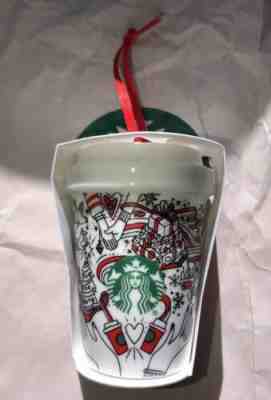 Starbucks Red Dot Holiday Christmas Ornament Siren New 2017 - Sold on eBay Jan, 14th 2020 for $22.99