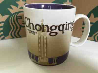 CHINA STARBUCKS CHONGQING VICTORY MONUMENT GLOBAL ICON MUG 16oz - Sold on eBay Jan, 9th 2020 for $22.99