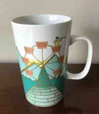 New Starbucks Dot Collection Ferris Wheel 2015 Tall Coffee Mug 16oz Mermaid Tail - Sold on eBay Jan, 17th 2020 for $17.49