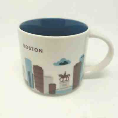 Starbucks Boston you Are Here Coffee Mug Cup 14 Oz Collection 2015 - Sold on eBay Jan, 17th 2020 for $20.25