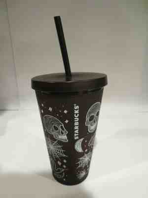 2019 Starbucks Halloween Skull Tumbler 16oz - Sold on eBay Jan, 17th 2020 for $52.00