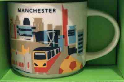 Starbucks MANCHESTER Your Are Here 14 Oz Mug - Sold on eBay Jan, 17th 2020 for $30.95