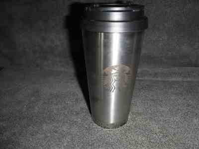 Starbucks Stainless Steel Travel Mug/Tumbler 16 fl.oz 2010 Mermaid Logo - Sold on eBay Jan, 17th 2020 for $19.99