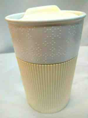 Starbucks 2013 Ceramic Coffee Travel Cup Mug Tumbler Silicone Sleeve Grip 8oz - Sold on eBay Jan, 17th 2020 for $24.99