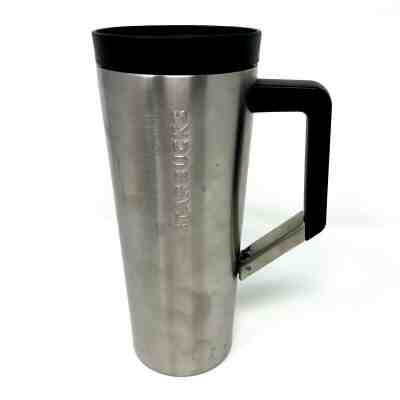Starbucks Stainless Steel Black Clip Tumbler 16 Floz Double Wall Travel Gift New - Sold on eBay Jan, 17th 2020 for $59.99