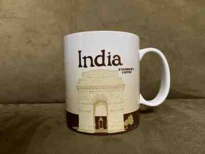 Starbucks Coffee India Large 16 oz. Ceramic Mug Coffee Cup, Collectable - Sold on eBay Jan, 17th 2020 for $19.99