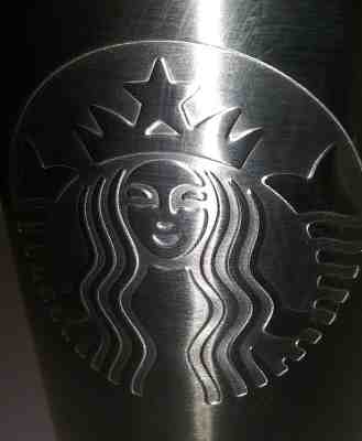 Starbucks Cold Cup Silver Stainless Steel Metal Tumbler 24oz Lid & Metal Straw - Sold on eBay Jan, 17th 2020 for $30.00