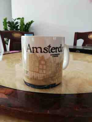 New Starbucks Amsterdam Global Icon Collector Series Ceramic Coffee Cup Mug  - Sold on eBay Jan, 17th 2020 for $32.99
