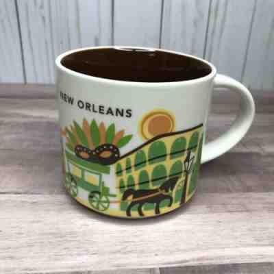 Starbucks 2014 New Orleans You Are Here Collection Coffee Mug 14 fl. oz. Cup LA - Sold on eBay Jan, 17th 2020 for $15.99