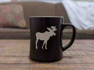 Starbucks Coffee Brown Moose Mug - New Bone China - 2009  - Sold on eBay Jan, 17th 2020 for $29.99