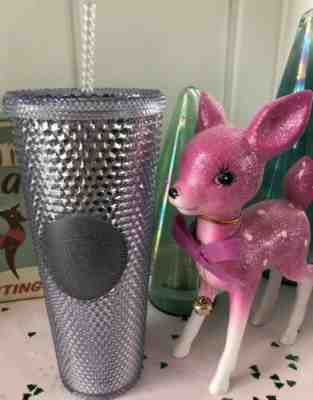 Starbucks 2019 Venti Bling Studded Tumbler Iridescent  Cold Cup Limited Edition - Sold on eBay Jan, 17th 2020 for $20.25