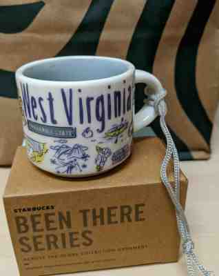 Starbucks West Virginia  Been There Collection ORNAMENT Demi Mug 2 fl oz  - Sold on eBay Jan, 17th 2020 for $21.00