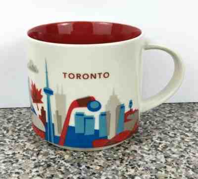 Starbucks Toronto 2013 You Are Here Collection Coffee Mug Cup 14oz  - Sold on eBay Jan, 16th 2020 for $18.66