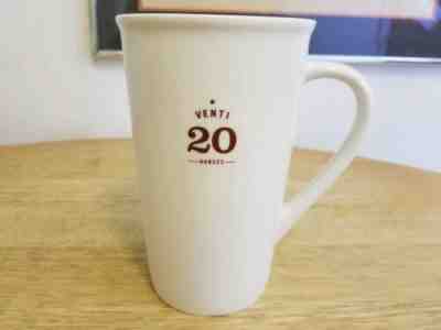 Starbucks 2010 White Venti 20 oz. Coffee Mug, Nice! - Sold on eBay Jan, 16th 2020 for $18.99