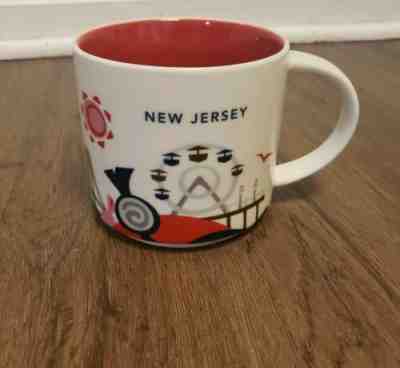 Starbucks You Are Here Collection 2016 New Jersey Mug 14 oz! FREE SHIPPING! - Sold on eBay Jan, 16th 2020 for $22.95