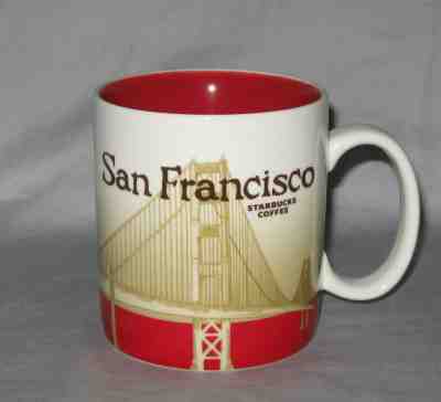 Starbucks 2009 San Francisco Global Icon City Collectors Series Mug 16 oz. - Sold on eBay Jan, 16th 2020 for $18.00