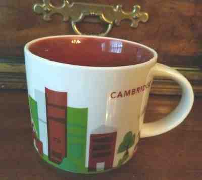 STARBUCKS "You Are Here" Collection / CAMBRIDGE / RETIRED / City Mug - Mint Cond - Sold on eBay Jan, 16th 2020 for $23.90