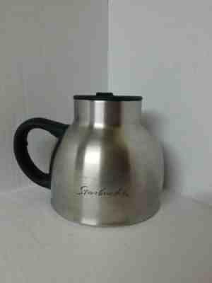 STARBUCKS  Classic Stainless Steel 16 oz. Chubby Coffee Mug Lid Travel Non Skid - Sold on eBay Jan, 16th 2020 for $35.00
