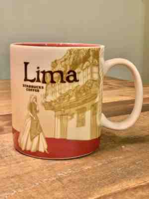 Starbucks LIMA Peru Global Icon Series Mug-Made in China 16oz - Sold on eBay Jan, 16th 2020 for $39.00