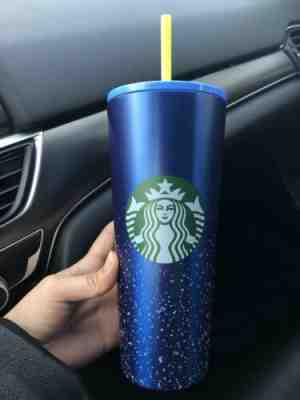 starbucks Royal Blue tumbler 24oz - Sold on eBay Jan, 16th 2020 for $22.99