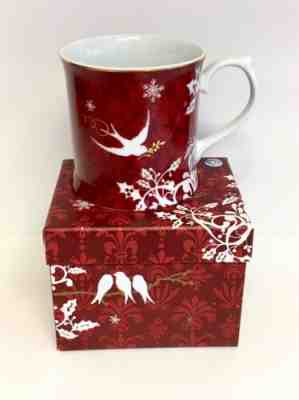 Starbucks Coffee Mug 2010 Rosanna Christmas Holiday Red Snowflakes Tea Cocoa - Sold on eBay Jan, 16th 2020 for $19.99