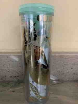 Starbucks 2020 Gold Mermaid Siren Clear Acrylic Cold Cup Tumbler 16 fl oz Rare - Sold on eBay Jan, 16th 2020 for $39.99