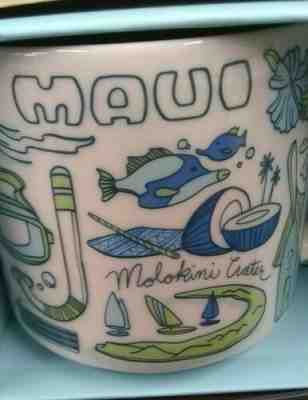 MAUI Starbucks Coffee Company 14oz Been There Series Mug MAUI Hawaii  - Sold on eBay Jan, 16th 2020 for $23.00