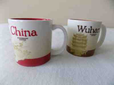 China & Wuhan STARBUCKS COFFEE Demi-Tasse or 3 Fl. Oz. Collector Series Mugs - Sold on eBay Jan, 16th 2020 for $19.95