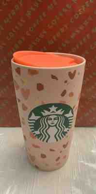 Starbucks Limited Edition 2020 Valentine's Day 12oz Tumbler Hearts - Sold on eBay Jan, 16th 2020 for $30.99