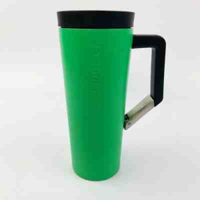 Starbucks Coffee Travel Mug Matte Green Stainless Steel Clip N Sip Tumbler 16 Oz - Sold on eBay Jan, 16th 2020 for $19.90