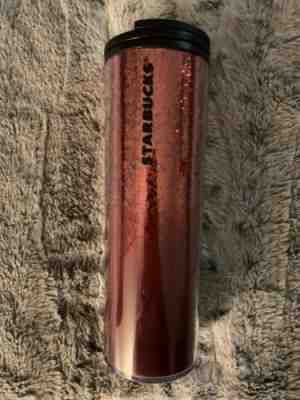 Starbucks 2019 Red Hot Cold Cup Tumber16 oz Insulated  Holiday Glitter Sequin - Sold on eBay Jan, 16th 2020 for $17.00