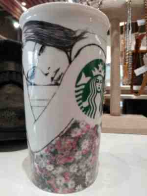 Starbucks Charlotte Ronson 12 oz Ceramic Tumbler Cup 2013 Retired _c10 - Sold on eBay Jan, 16th 2020 for $32.50