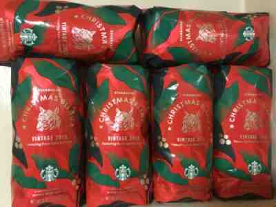 2019 Starbucks CHRISTMAS BLEND Whole Bean 6 X 1LB FREE SHIPPING - Sold on eBay Jan, 16th 2020 for $90.00