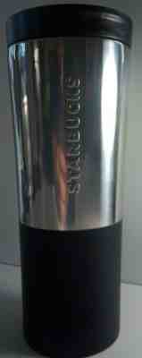 Starbucks Embossed stainless steel tumbler beverage coffee cup 12 oz - Sold on eBay Jan, 16th 2020 for $15.77