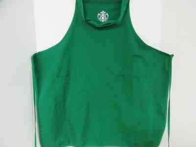 Starbucks Coffee Barista Apron Green Siren Logo - Sold on eBay Jan, 16th 2020 for $18.49