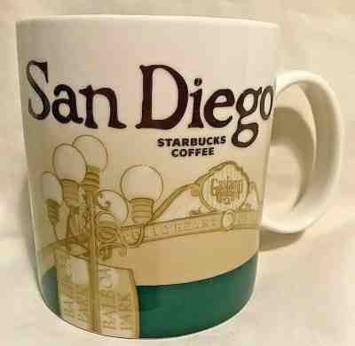 2008 Starbucks San Diego City Icon Collector Series Coffee Mug Cup Balboa 16oz - Sold on eBay Jan, 16th 2020 for $15.99