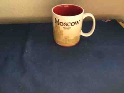  Starbucks Mug  Moscow Russia Global Icon Series  16 Oz Coffee Cup 2012 - Sold on eBay Jan, 16th 2020 for $25.00