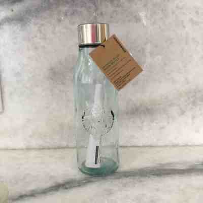 Starbucks Recycled Glass Water Bottle 20floz - Sold on eBay Jan, 16th 2020 for $30.00