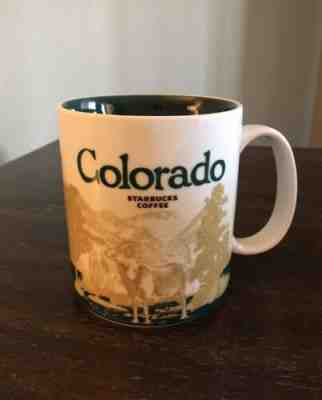 Starbucks Colorado Coffee Mug Collector Series Global Icon 16 oz 2012 - Sold on eBay Jan, 16th 2020 for $16.00
