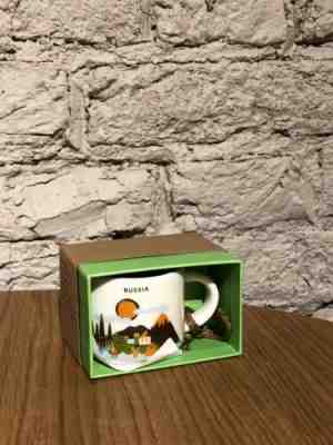 Starbucks cup 2 oz Russia Ornament new 2019 Collection - Sold on eBay Jan, 16th 2020 for $30.00
