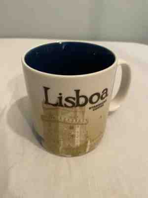 Starbucks Lisboa Icon Series Mug Cup 16oz 2013 Coffee Tea Portugal Lisbon - Sold on eBay Jan, 16th 2020 for $55.00