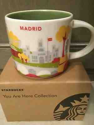 Starbucks City Mug, MADRID «You Are Here» Collection, SKU Code,14oz.