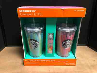 Starbucks Tumblers To Go (2) Tumbler Set - Sold on eBay Jan, 19th 2020 for $20.00