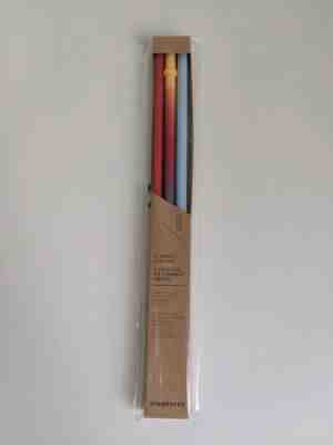 3 Pack Starbucks Reusable Venti Straws for 24oz Cold Cup Summer 2019 Ombre NEW - Sold on eBay Jan, 18th 2020 for $15.00