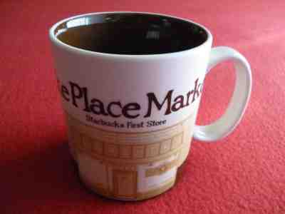 STARBUCKS PIKE PLACE MARKET MUG FIRST STARBUCKS STORE 2012 RARE NEW! - Sold on eBay Jan, 18th 2020 for $39.00